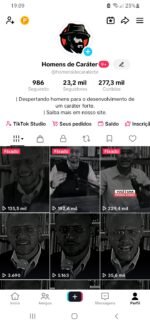 Tiktok Monetizado com 23 mil seguidores r3eais