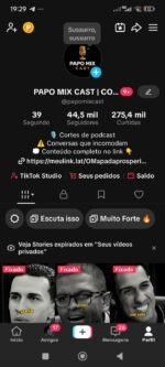 🔥 Conta TikTok com 44,5 MIL seguidores + Vídeos virais