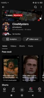 💎 OPORTUNIDADE: CANAL YOUTUBE 8.9K INSCRITOS - NICHO CINEMA (HIGH REACH) 💎 - Imagem 2