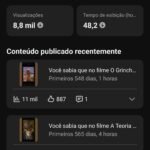💎 OPORTUNIDADE: CANAL YOUTUBE 8.9K INSCRITOS - NICHO CINEMA (HIGH REACH) 💎