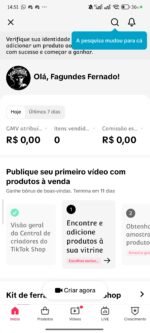 CONTA COM TIKTOK SHOP ATIVO + 2K DE SEGUIDORES PRONTO PARA NO SHOP!!! ( oferta imperdível ) - Imagem 3