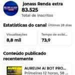 Canal de YouTube não monetizado