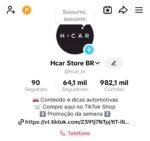 CONTA TIKTOK AUTOMOTIVO 64.000 SEGUIDORES