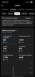 CONTA TIKTOK 2M VIEWS / 3.6K SEGUIDORES / NICHO VIRAL - Imagem 2