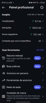 Página com 14.1k de seguidores orgânicos e 80%br - Imagem 3