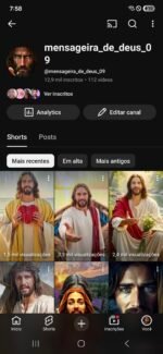 Estou vendendo conta do YouTube,visualização boas,com total de 12.9k de seguidores - Imagem 3