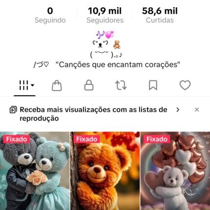 Vendo conta do tiktok monetizada para programa criativo beta e ativo para tiktok shop, com total de 10,9mil seguidores, visualizações maravilhosas...aproveite
