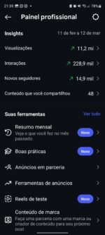 Página com 15.7k de seguidores 100% orgânicos - Imagem 3