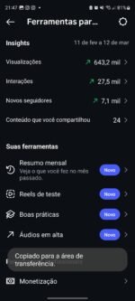 Página com +7k seguidores 100% orgânicos - Imagem 2