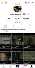 Tiktok com 16,1k de seguidores, engajado, pronto para ser monetizado