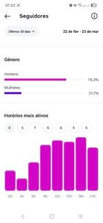 CONTA INSTAGRAM BEM ENGAJADA - Imagem 3