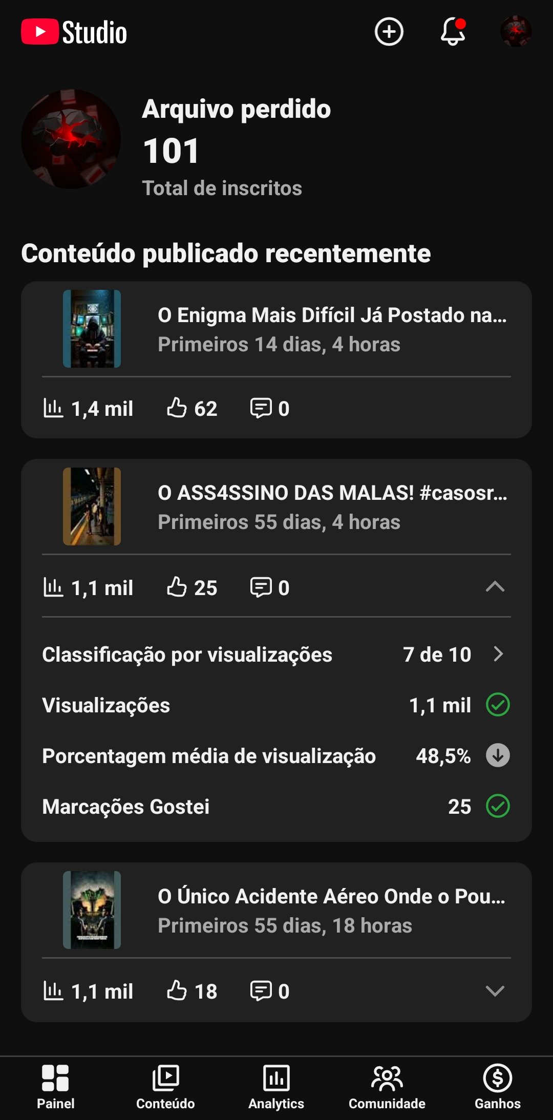 Screenshot_20260330_120601_YT Studio Combo: 2 canais por 200 reais - Imagem 1