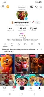 Vendo conta do tiktok,ativo para tiktok shop, com total de 16 mil seguidores, e 93,1 mil visualizações maravilhosas...aproveite