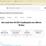CANAL YOUTUBE MONETIZADO | 1,09K SUBS |+160,9 MIL VIEWS | NICHO VLOGS & HEAVY METAL 80s (INGLÊS) | EXCLUSIVO