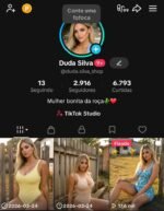 CONTA TIKTOK MUITO ENGAJADA (TIKTOK SHOP ATIVO SEM DOC) VENDER LOGO