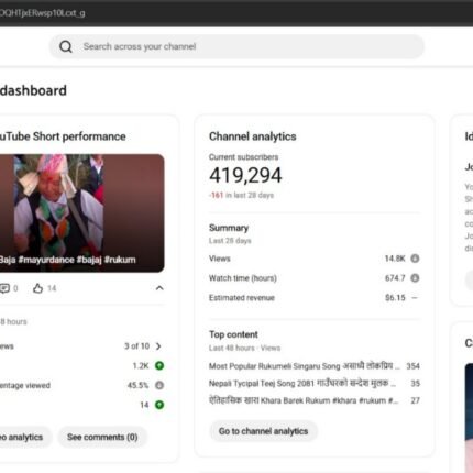 CANAL YOUTUBE DE 419K MONETIZADO PROMOÇÃO PRA VENDER HOJE