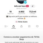 OPORTUNIDADE – TIKTOK SHOP PRONTO PRA VENDER COM 6.800 SEGUIDORES ORGÂNICO🛒