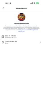 🚨 VENDO INSTAGRAM 7K SEGUIDORES | NICHO SÉRIES 🎬 CONTA 2023 SEM VIOLAÇÕES – R$400 HOJE - Imagem 2