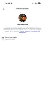 Instagram antigo de 2022 conta sem nenhuma restrição Nicho Receitas com 2500 seguidores - Imagem 4