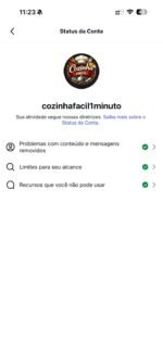 CONTA ANTIGA DE 2014 NICHO VIRAL DE CULINÁRIA APROVEITE PODE REVENDER ESTA MUITO BARATO - Imagem 2