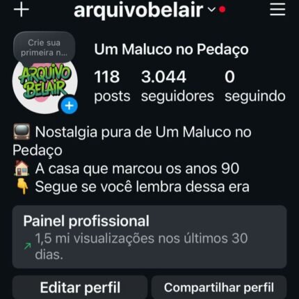 Instagram Disponível
