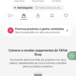 CONTA DO TIKTOK COM SHOP ATIVO +2,4K SEGUIDORES, +9,3K CURTIDAS