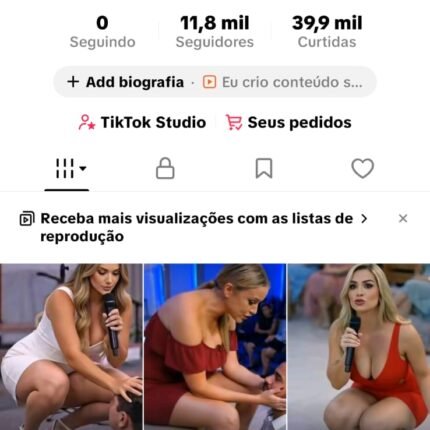 CONTA DO TIKTOK MONETIZADA +11,8K SEGUIDORES +39,9K CURTIDAS