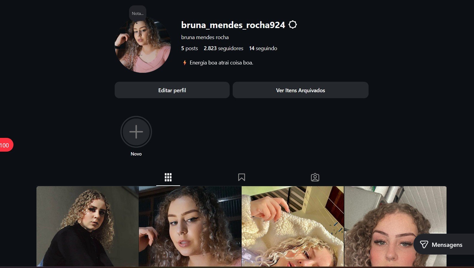 bruna 🔥 ÚLTIMA CHANCE: CONTA COM 2K SEGUIDORES PRONTA PRA FATURAR — QUEM PEGAR, LUCRA! 🔥 - Imagem 1