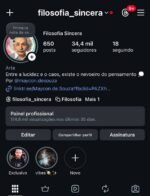 CONTA NO INSTAGRAM – 34.400 SEGUIDORES ORGÂNICOS