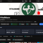 CANAL MONETIZAD0 ALEMÃO - NICHO SAÚDE, + DE 3.800 INSCRITOS , SEM RESTRIÇÃO BARATO DEMAIS!