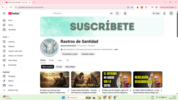 cropped-Captura-de-tela-2026-03-22-165210.png Canal de Espiritualidade – 1 Ano de Atividade – 85 Vídeos – Zero Strikes - Imagem 1