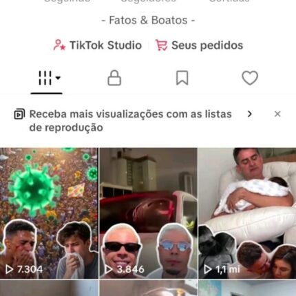 Conta com 20 mil seguidores