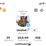 TikTok 24,8K Super Engajada