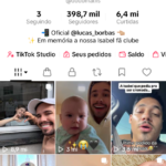 ⚡ Conta TikTok viral com quase 400K seguidores – Monetizada pronta para faturar