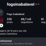 PERFIL COM QUASE 100 MIL SEGUIDORES E SUPER ENGAJADO