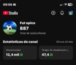 Canal de Futebol Monetizável à Venda | +800 inscritos | Nicho Engajado ⚽