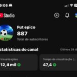 Canal de Futebol Monetizável à Venda | +800 inscritos | Nicho Engajado ⚽