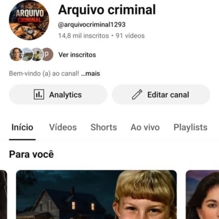 Canal arquivo criminal com 96 dólares pra sacar