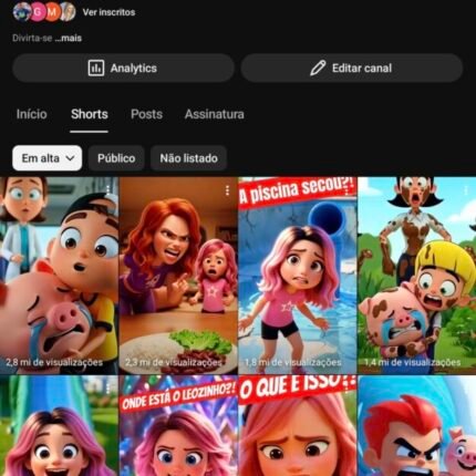 Canal YouTube Selo de Verificado 192K | 539k Views Mensais | Alto Engajamento