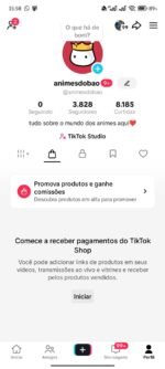 OPORTUNIDADE ÚNICA!!!! CONTA TIKTOK COM SHOP ATIVO COM 3.8K SEGUIDORES!! ( oferta imperdível )