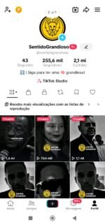 Vendo perfil de motivação Engajado Viralizado com mais de 200k de seguidores e com Shopee ativo sem documentos