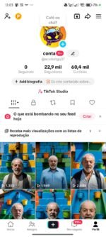 CONTA TIKTOK COM 22.9k DE SEGUIDORES COM ENGAJAMENTO MUITO ALTO MAIS DE 500K DE VIWES NÓS ULTIMOS 7 DIAS!!!!!! ( oferta imperdível )