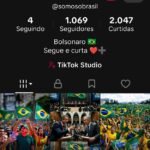 Vendo conta tiktok 1.069 seguidores