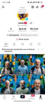 CONTA TIKTOK COM 36,8K DE SEGUIDORES COM ALTO ENGAJAMENTO!!! ( oferta imperdível )