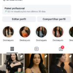 Conta com alto engajamento seguidores orgânicos reais e todos brasileiros