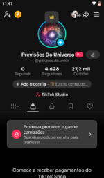 CONTA BR TIKTOK SHOP 4,600 SEGUIDORES - SEM DOC -
