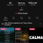 Conta com 18,4K super engajada e ex-monetizada