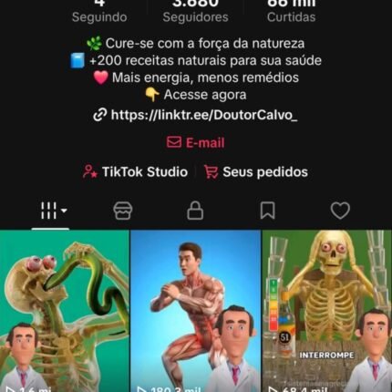 CONTA TIKTOK 2M VIEWS / 3.6K SEGUIDORES / NICHO VIRAL
