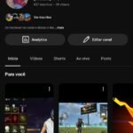 Vendo canal de YouTube com mas de 100 vídeos e mas de 400 inscritos
