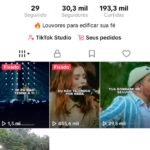 CONTA TIKTOK 30 MIL SEGUIDORES